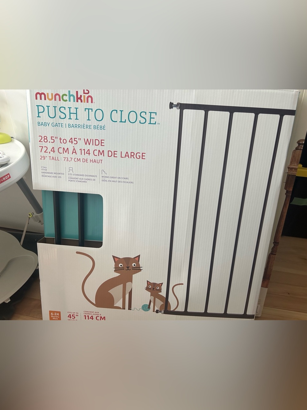 Munchkin Push to Close Baby Gate